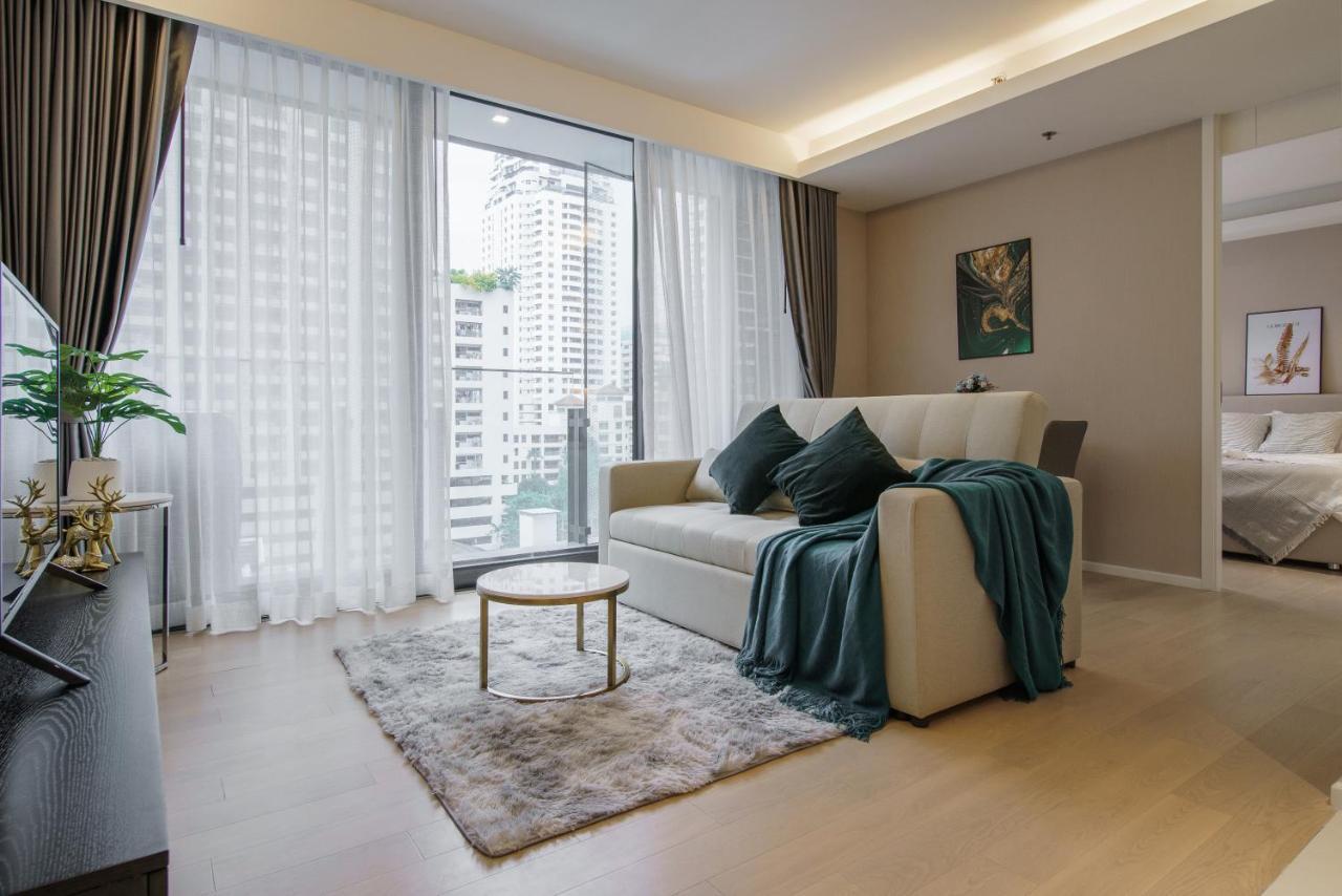 Sukhumvit 11#Luxury#Pool#Gym#Bts Nana&Mrt Sukhumvit#1Br#Max4Ppl Apartment Bangkok Exterior photo