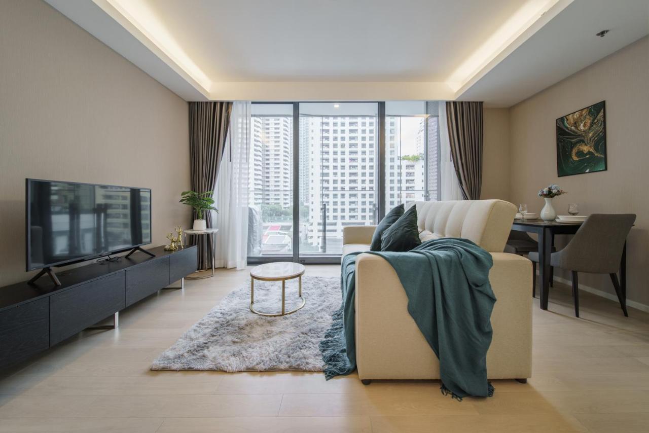 Sukhumvit 11#Luxury#Pool#Gym#Bts Nana&Mrt Sukhumvit#1Br#Max4Ppl Apartment Bangkok Exterior photo