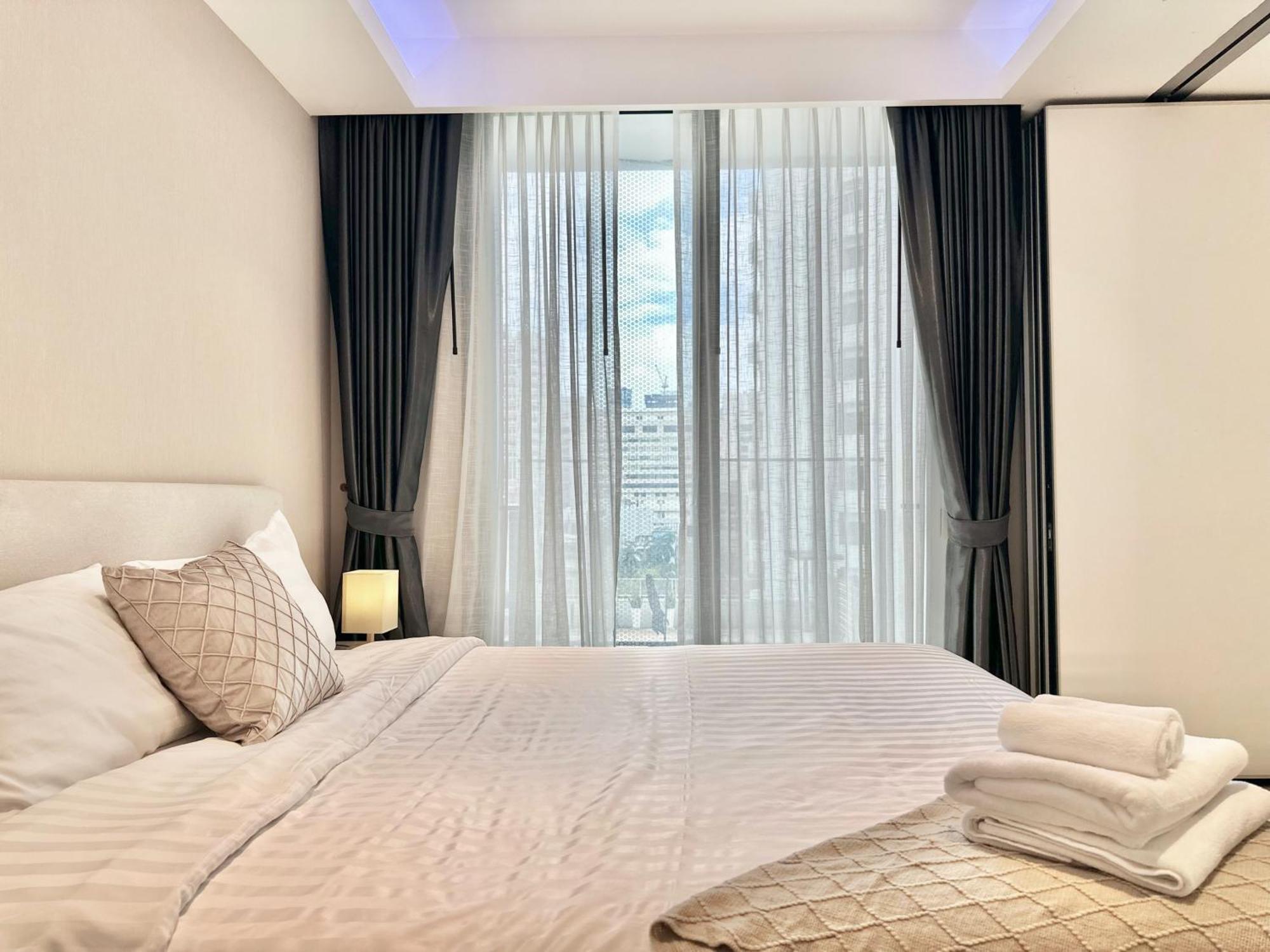 Sukhumvit 11#Luxury#Pool#Gym#Bts Nana&Mrt Sukhumvit#1Br#Max4Ppl Apartment Bangkok Exterior photo