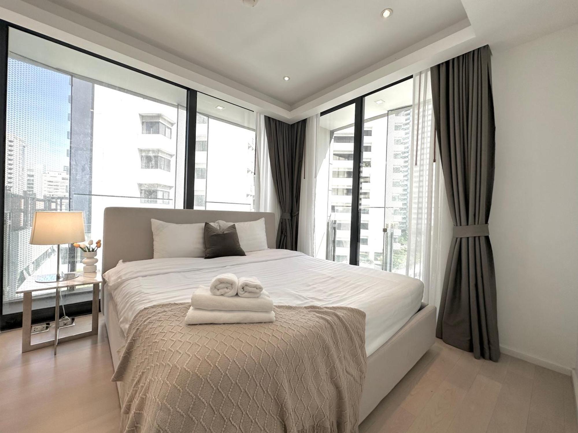 Sukhumvit 11#Luxury#Pool#Gym#Bts Nana&Mrt Sukhumvit#1Br#Max4Ppl Apartment Bangkok Exterior photo