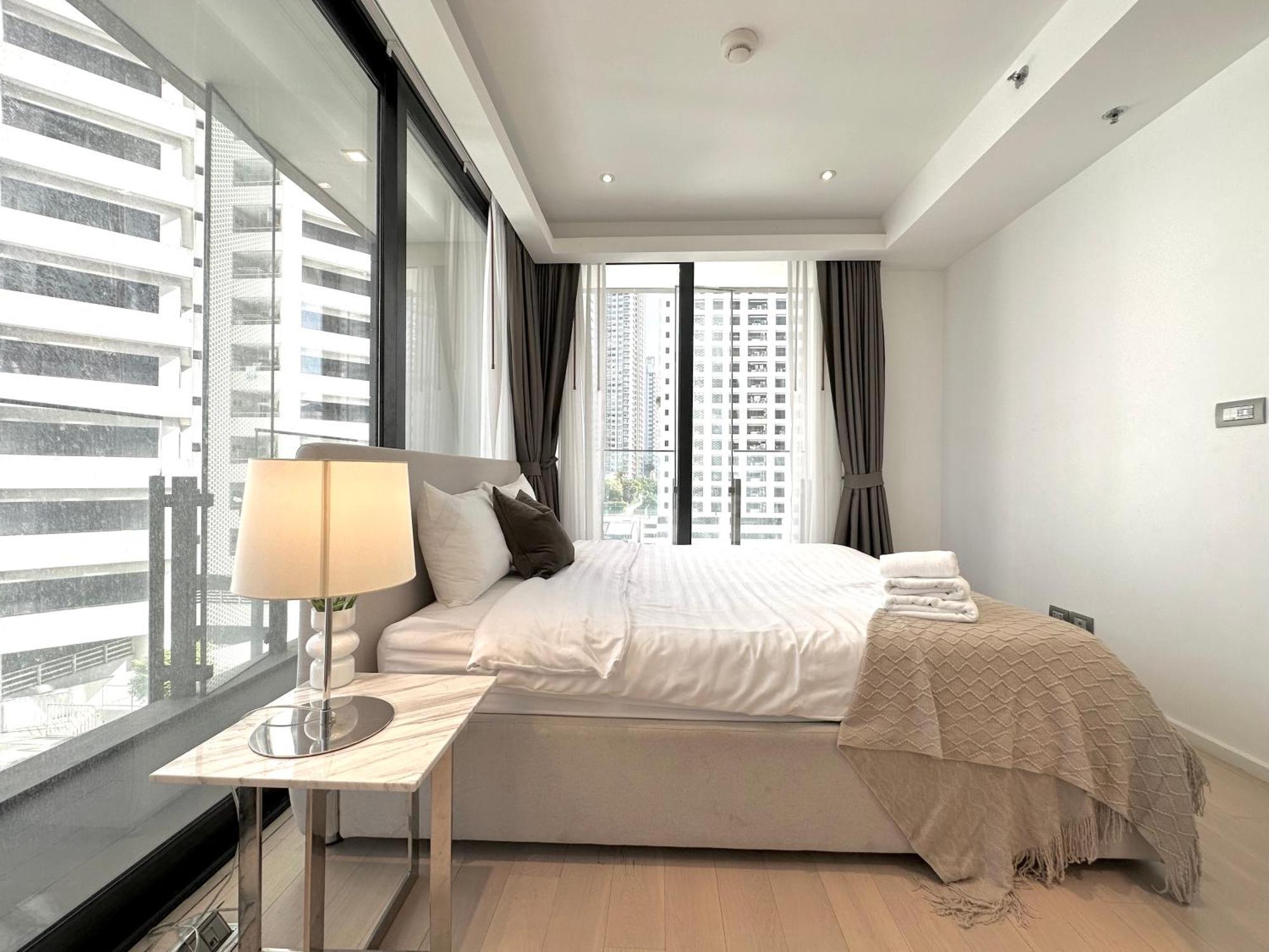 Sukhumvit 11#Luxury#Pool#Gym#Bts Nana&Mrt Sukhumvit#1Br#Max4Ppl Apartment Bangkok Exterior photo